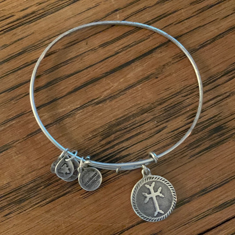 Alex and Ani Cross Bracelet